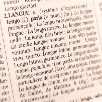 Dictionnaires et méthodes - Diciounàri e metodo