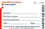 ADHESION 2025 ADULTE / FAMILLE 