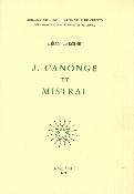 J. CANONGE ET MISTRAL
