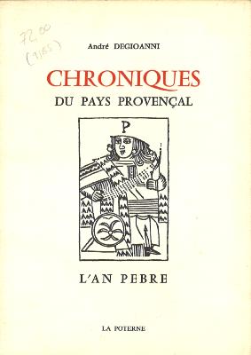 CHRONIQUES DU PAYS PROVENÇAL